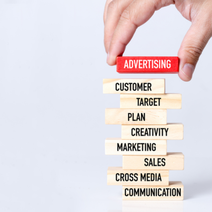 The image shows the startegy for her business